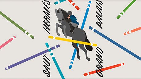 Saut Hermès au Grand Palais logo
